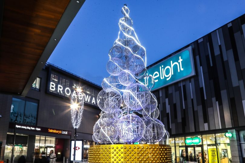 Broadway Christmas Tree